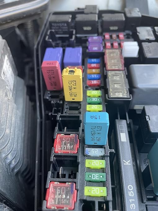 E73 ATM Manual Reset Fuse Low Profile Mini Blade Fuses 5A 6A 7.5A 10A 15A 20A 25A 30A for Boat Marine RV Car Truck DC 12V-28V UL-Rated