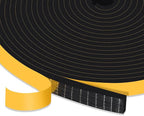 Strong Adhesive Insulation Tape, High Density Foam Weather Stripping Door Seal, Door Seal for Doors and Windows, Soundproof Weatherproof Foam Seal Tape, Noise Reduction(1/2 In x 1/8 In x 98Ft)