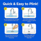 COMPAC HOME Plink Garbage Disposal Cleaner and Deodorizer, Air Fresheners for Garbage Disposal, Orange Scent, Home Cleaning Products for Kitchen Sink and Clogged Drains, 20 Count (Pack of 1)