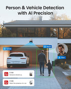 ZOSI 16CH 4K PoE Security Camera System,8pcs 8MP Outdoor Indoor Cameras,Person Vehicle Detection,People Counting,One-Way Audio,100ft Night Vision,16Port 32-Channel NVR with 4TB HDD for 24/7 Recording