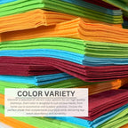 10 Pack Extra Large Original German Shammy Cloths Chamois Towels Super Absorbent for Pets, Parenting Tool Cleaning for Home and Commercial Use Wholesale Bulk (Assorted)