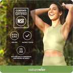 NatureWise Total Colon Care Fiber Cleanse with Herbal Laxatives, Prebiotics, & Digestive Enzymes for Healthy Elimination, Safe Digestion & Weight, Detox, & Gut Health [1 Month Supply - 60 Count]