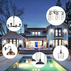 TJOY 32 Pack Vintage Edison LED Light Bulbs, Dimmable, 60W Equivalent, E26 Medium Base, 5000K Daylight, ST58, 8W, 800LM, Ultra-Bright, 80+CRI, Antique Decorative Filament, Clear Glass