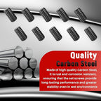 10-Pack 155023 Screw Kit Replacement for Moen | Carbon Steel Set Screw Kit | Includes Wrench for Kitchen Faucet Handle Repair & Faucet Replacement Parts