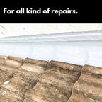 HSS Liquid Rubber White 7.7oz – MS Polymer Sealant for Roof, Cracks, Walls & Any Repairs, Solvent-Free, Flexible Liquid Membrane