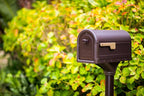 Architectural Mailboxes 7980RZ Roxbury Kit Mailbox, Rubbed Bronze