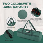 Tool Bag (2-Pack), Round Bucket tool bag organizer,Garden tool bag, Outer knitted lanyard, Heavy-Duty 1680D Oxford Fabric, for camping storage,Hiking,BBQ Tool Storage(by WMEEII)