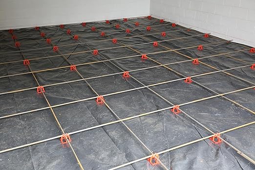 Hercules 1-1/2" Rebar Chair - (50 Count) Superior Strength & Quality Concrete Snap Rebar Chair For #4 Rebar