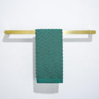 RANDOM Brushed Gold 24 Inch Stainless Steel Towel Holder - Wall Mounted Hand Towel Holder for Bathroom Accessories.96026-2-24BG