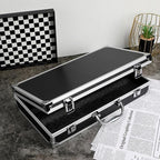 Portable Aluminum Alloy Tool Box Multi-functional Emergency Kit Case Capacity for Medicine Crafts and Accessories Compact Design Convenient Handle