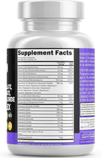 Clean Nutraceuticals Magnesium Complex 2285mg with Magnesium Glycinate Citrate Malate Oxide Taurate Aspartate Orotate & Mag Chloride, Zinc Copper Manganese & Vitamin C B1 B2 B6 B12 Complex - 1Pack