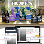 HOPE'S Perfect Kitchen Cleaner Spray - 32 Oz No-Residue All Purpose Cleaning Spray - Multisurface Degreaser for Counters, Stoves, Microwaves, and More - Pet and Home Safe - Pack of 1