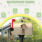 Magnetic Mailbox Cover Cute Kitty Cat Decorative MailWraps Mailbox Post Box Cover Standard Size for Garden Yard 21 * 18 Inch