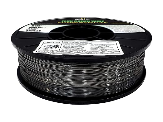 (Made in USA) Kiswel E71T-1C/1M .035 in. Dia 10lb. Flux Cored Welding Wire