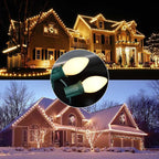 SUNSGNE C7 White Outdoor Christmas Replacement Light Bulbs, 5 Watt E12 Candelabra Base Bulbs - Great for Salt Lamp, Night Lights, Decorative Lights, Christmas Outdoor String Lights, Pack of 25