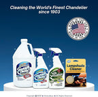 Sparkle Plenty Chandelier Cleaner Drip Dry Spray No Wipe - Dust Remover & Streak Free Glass Cleaner Spray for Crystal Chandelier & Window Screen - Versatile Household Cleaning Supplies (32 oz, 2 Pack)