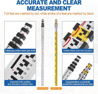 Automatic Self Leveling Rotary Laser, 1650ft Green Beam Laser Level with Receiver Remote Control, 360 Rotating Horizontal Vertical Transit Level (Rotary Laser Level Kit with Tripod and Rod)