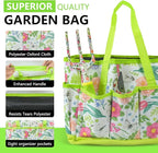 Garden Tool Set 9 Piece Heavy Duty Aluminum Gardening Hand Tools Kit Cute Gardening Supplies with Non-Slip Rubber Grip Gift for Women/Parent