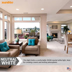 Sunlite CFL Plug-in PLT 4-Pin Triple Tube Light, 32 Watts, 4-Pin GX24q3 Base, 2400 Lumens, 3500K Neutral White, 10 Pack