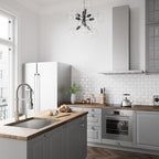 VIGO Brant 19'' H Single Handle Pull-Down Sprayer Kitchen Faucet in Stainless Steel-VG02003ST