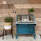 Dixie Belle Paint Company Chalk Finish Furniture Paint - Antebellum Blue (32oz) - Matte Dark Teal Chic Chalk Mineral DIY Furniture Paint