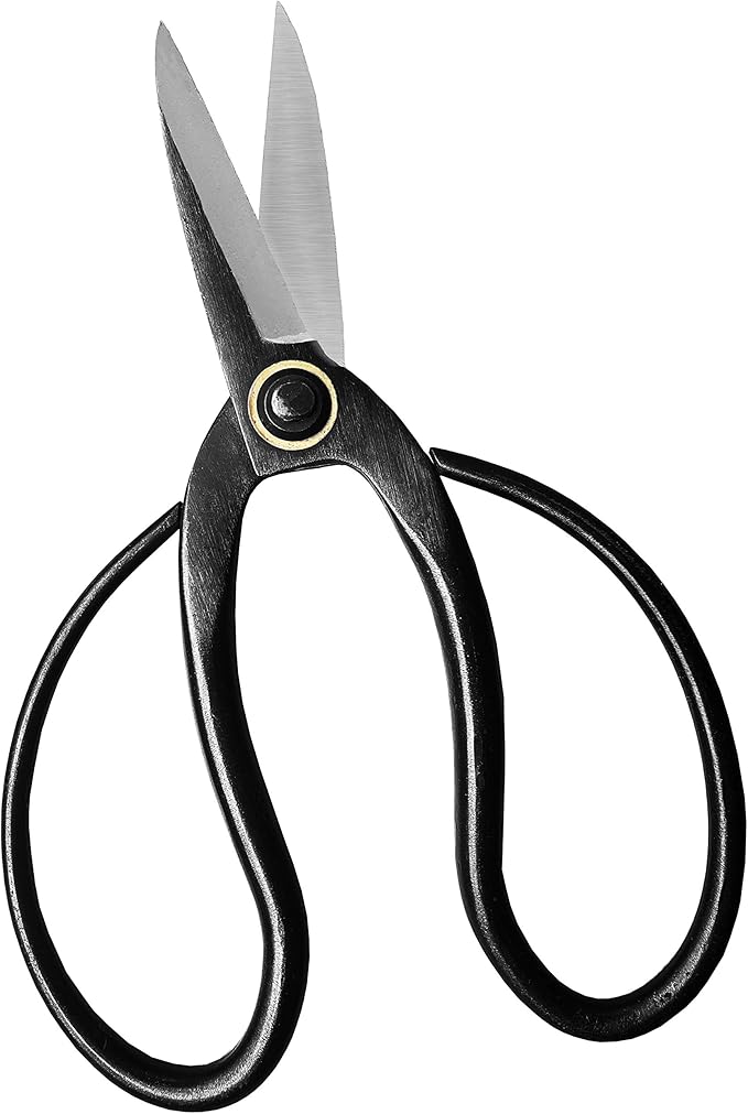 gonicc Professional 7.3" Bonsai Scissors(GPPS-1012), For Arranging Flowers, Trimming Plants, For Grow Room or Gardening, Bonsai Tools. Garden Scissors Loppers.