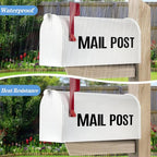 2142 PCS 42 Sheets Letter Stickers Mailbox Numbers and Letters Self Adhesive Vinyl Waterproof Alphabet Number Stickers for Mailbox Address,Craft,Water Bottles, Sign, Door, Home Decor (2 Inch,Black)