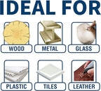 20 Pcs Double Cut Carbide Rotary Burr Set 1/8" Shank Compatible with Dremel for Metal Glass Woodworking, Drilling, Carving, Engraving, Polishing Cutting with 2 Collets