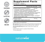 NatureWise Probiotics 70 Billion CFU - 17 Strains + Organic Prebiotics - Immune, Digestive & Gut Health Support for Women & Men - Vegetarian, Gluten-Free, Non-GMO - 30 Capsules[1-Month Supply]