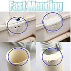 Plumbers Putty for Sink Drain, 2025 Upgrade Sealant Clay, Waterproof Wall Putty Hole Repair, Quick Putty for Wall Holes, Versatile Duct Seal Putty (12)