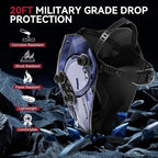 ARCCAPTAIN 3.93"X3.66" Large Viewing Screen Auto Darkening Welding Helmet, True Color Solar Power Welding Hood with 4 Arc Sensor Wide Shade 4/5-9/9-13 for TIG MIG Arc, HSH-G999-ST