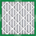 Filterbuy 16x16x2 Air Filter MERV 8 (MPR 700) Dust Defense Replacement (6-Pack), Electrostatic Pleated HVAC AC Furnace Filters, Made in USA (Actual Size: 15.50 x 15.50 x 1.75)