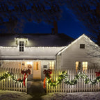 25 Pack C7 Clear Replacement Bulbs, 120V 5W Incandescent, C7 Christmas Lights, E12 Candelabra Base, Halloween Bulbs Warm White for Patio Outdoor String Lights Decor, Night Light