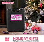 125 PCS Pink Household Tool Set, Pink Ladies Basic House DIY Toolkit Set for Home Garage Office College Dormitory Use, Hand Tool Kits for Women