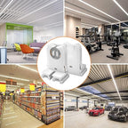 JESLED Non Shunted LED Tombstones - (Pack of 100) T8 Lamp Holder, UL Turn Type Tombstone Lampholder for T10 T12 LED Fluorescent Tube Replacement, Medium Bi-pin G13 Socket for Programmed Start Ballasts