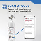 Kidde Fire Extinguisher for Boats, Single-Use 5BC