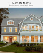 VIANIS 14.5" Dusk to Dawn Outdoor Lighting, White Exterior Light Fixtures with Tempered Seeded Glass, Waterproof Outdoor Wall Light Fixture, Anti-Rust Aluminium Porch Lights Outdoor for Porch, Garage