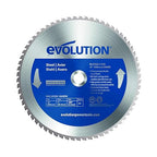 Evolution Power Tools 8BLADEMS Steel Cutting Saw Blade, 8-Inch x 50-Tooth , Blue