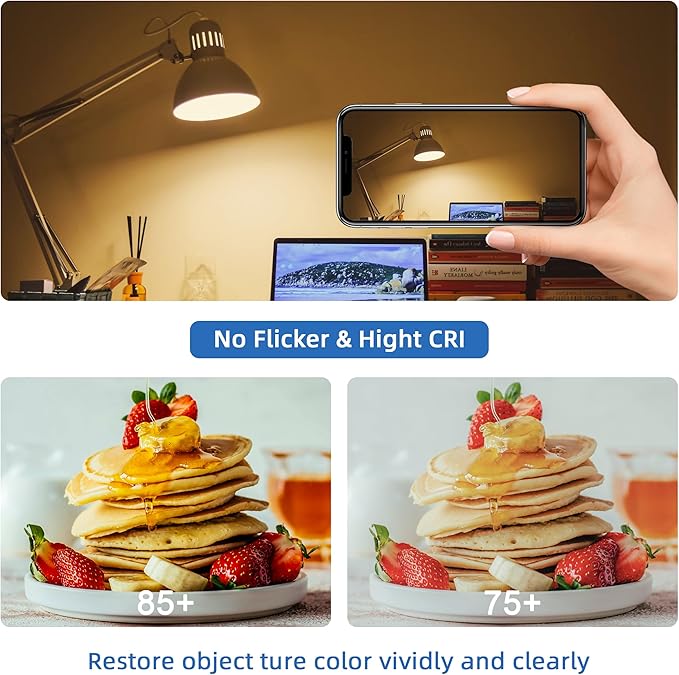 2.5 Inch E17 Intermediate Base LED Filament Bulb 360 Lumens, 2700K Soft White Dimmable Appliance Bulb AC 120V, UL Certified T8 Microwave Light Bulbs Under Hood for Refrigerator Stove 6Pack