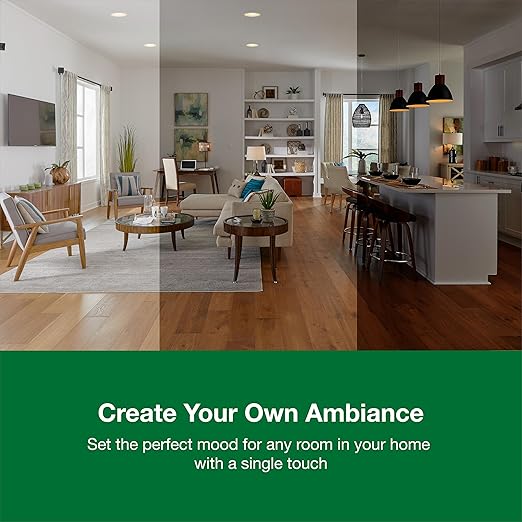 Lutron Sunnata Touch Dimmer Light Switch with Wallplate, LED+ Advanced Technology for LED and Incandescent, 3 Way/Multi Location, STCL-153MW-WH, White