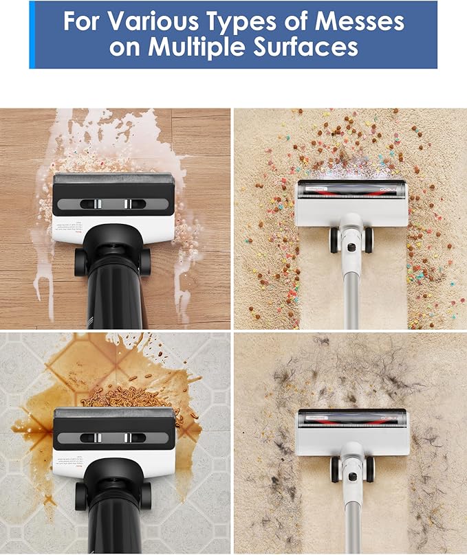 Tineco Floor ONE Switch S6 Cordless Wet Dry Vacuum Cleaner, Smart Floor Cleaner Mop, 5-in-1 Multi-Function Stick Vacuum FlashDry Self-Cleaning Dual-Edge Cleaning, Whole-House Cleaning