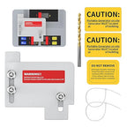 Generator Interlock Kit Compatible with Horizontal Main Cutler Hammer CH Series TAN Breaker 150 or 200 amp Panels, Interlock Kit with 1 1/2 Inch Spacing Between Main and Generator Breaker