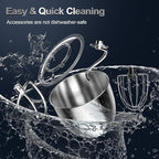 Stand Mixer, 6.5QT 10-Speed Tilt-Head Electric Stand Mixer, 3-In-1 Kitchen Mixer with Bowl, Dough Hook, Whisk and Beater, Food Mixer for Baking, Cake and Most Home Cooks, Green