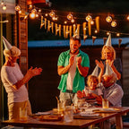 G40 Replacement Light Bulbs 120V 5W Clear Globe E12 Replacement Bulbs for Outdoor String Lights Dimmable Incadescent Bulbs for Indoor Outdoor Patio Decor,Pack of 25