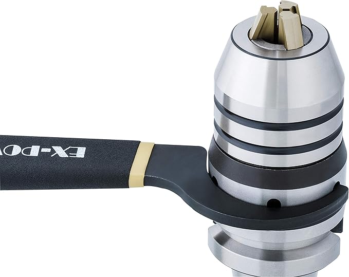 1/8"-5/8" BT40 CNC Integral EX-POWER Universal Chuck Holder, Titanium Jaws, One-piece