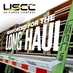 US Cargo Control 4" x 30' Winch Straps with D-Rings (10-Pack), 5,400 LBS Working Load Limit, Heavy Duty Flatbed Tie Downs, Green 4 Inch Straps for Flatbed Trailers, Trucks, and Cargo Securement