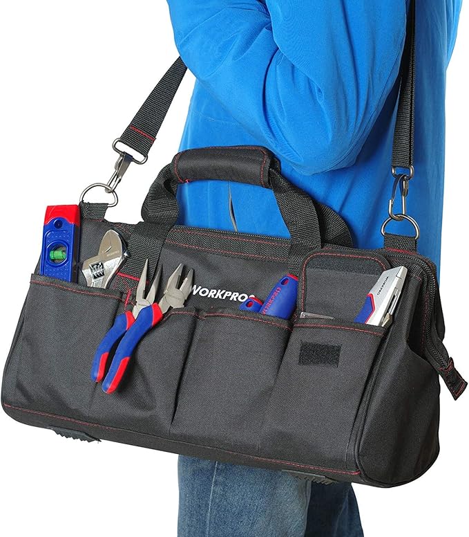 WORKPRO 322-Piece Home Repair Tool Kit With Carrying Bag - Basic Household Hand Tools