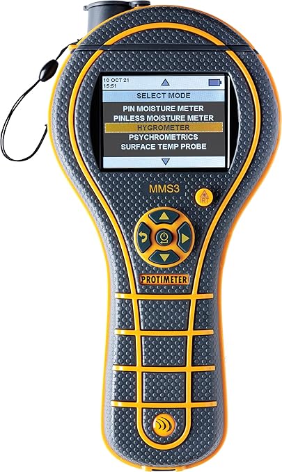 Protimeter BLD9800-C-S MMS3 Survey Kit Moisture Meter with Hard Case