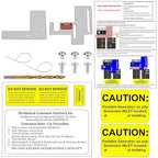 Generator Interlock Kit Compatible with Murray or Siemens 150 Amp or 200 Amp Panels, 7/8-1 1/4 inches Spacing Between Main and Branch Breaker