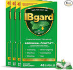 IBgard Gut Health Supplement, Peppermint Oil Capsules for Abdominal Comfort, 192 Capsules (Packaging May Vary)